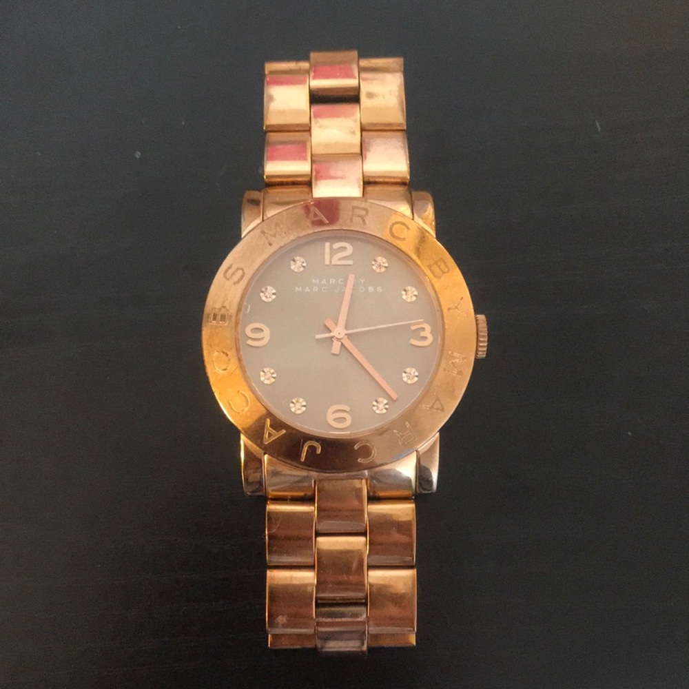 Rose Gold Marc by Marc Jacobs watch